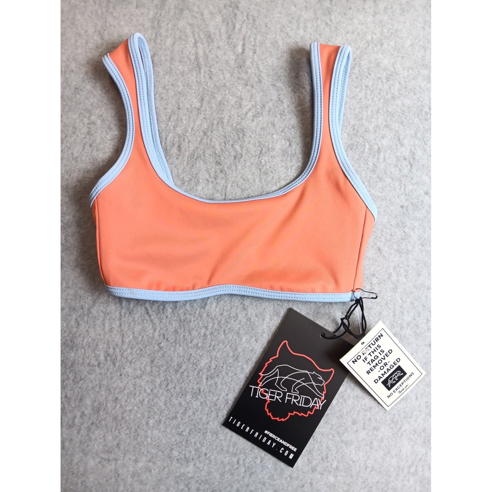 Tiger Friday NWT Child Large (8-10 Girls) Ellie Crop - Sicily